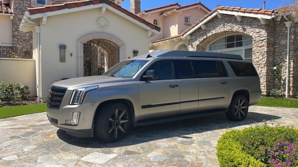 2017  Cadillac Escalade ESV CEO SUV with 24 inch Stretch Mobile Office