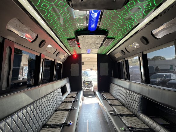 2019 First Class Coachworks Freightliner Champion 24 pass Limo Bus