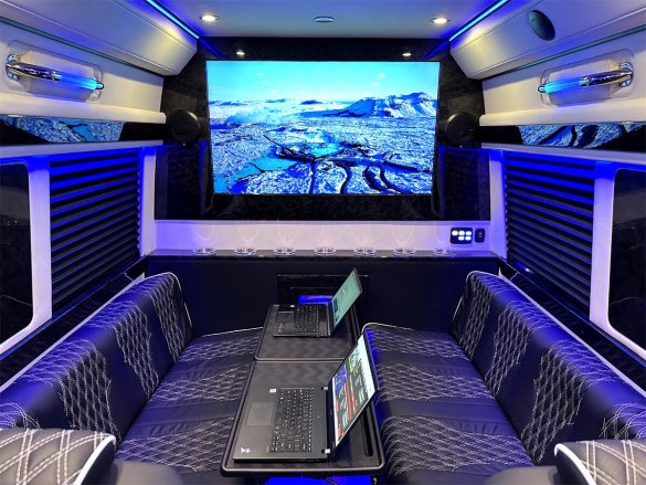 2023 AWD Road Liner Limousine 15 Passenger Auto Elite Mercedes-Benz Sprinter