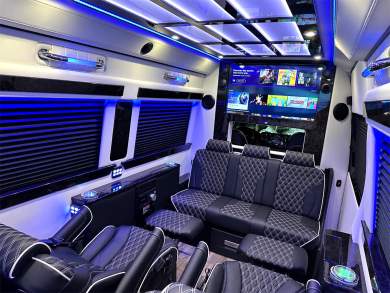 2023 AWD Road Liner Limousine 15 Passenger Auto Elite Mercedes-Benz Sprinter