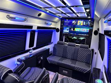 2023 AWD Road Liner Limousine 15 Passenger Auto Elite Mercedes-Benz Sprinter