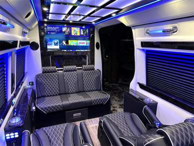 2023 AWD Road Liner Limousine 15 Passenger Auto Elite Mercedes-Benz Sprinter