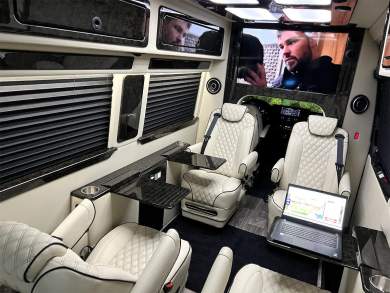 2024 Eco Revolution Mercedes-Benz Sprinter with removable wall