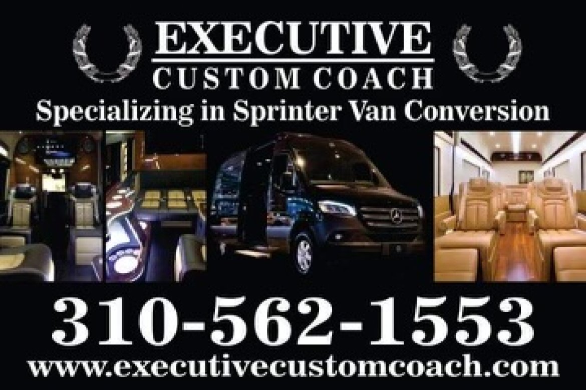 2022 Executive Custom Coach  Mercedes-Benz Sprinter  Limo Bus - Photo 4