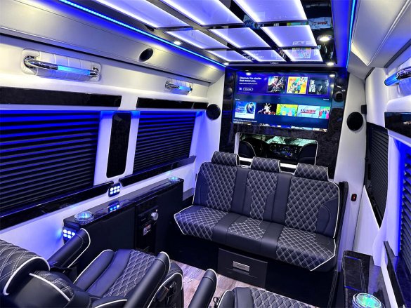 2024 Road Liner Limousine Maybach GLS Styling Auto Elite Mercedes-Benz Sprinter