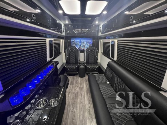 2024 Midwest Automotive Designs Mercedes-Benz 10 Passenger Executive Limo Sprinter #13233