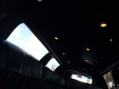 2011 Black Krystal Lincoln Town Car Limousine 5th Door