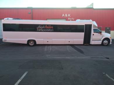 2012 Tiffany  Ford F750 Limo Bus