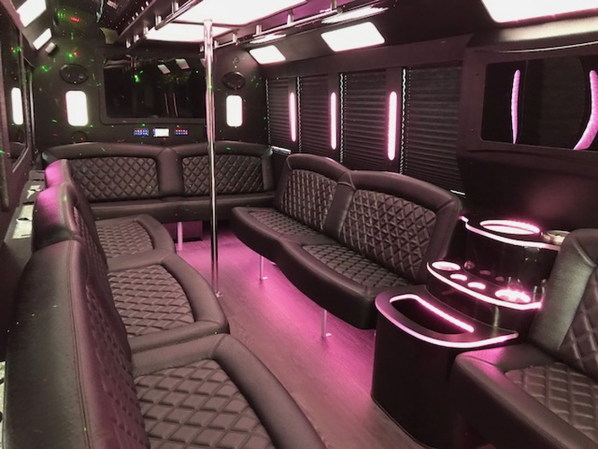 Photo of Limo Bus for sale: 2017 Ford F-550X 37" by Tiffany Coach