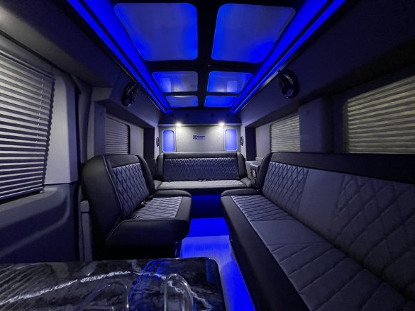 2019 Sherrod  Ford Transit 350 Custom Limousine