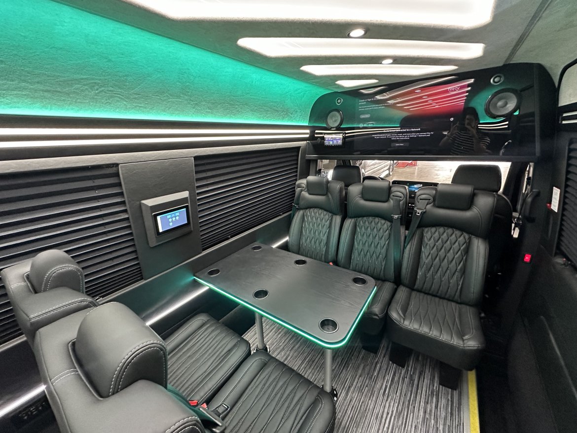 Sprinter for sale: 2024 Mercedes-Benz VIP Shuttle 170&quot; by First Class Customs, Inc.