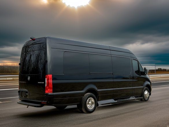 Brand New 4 Seat Design, Sprinter Limousine by Global Motor Coach