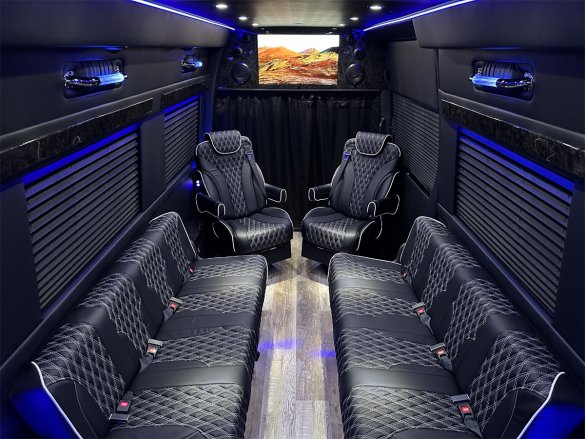 2024 AWD Elite Pullman 15 Passenger Auto Elite Mercedes-Benz Sprinter