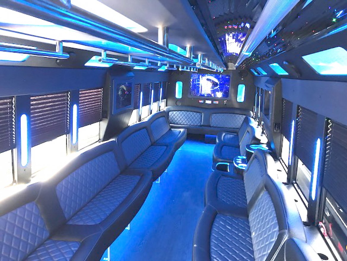 Limo Bus for sale: 2018 Ford F-650 42&quot; by Tiffany Coach