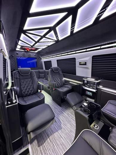 2025 LimoLand  Mercedes-Benz Sprinter  CEO SUV Mobile Office