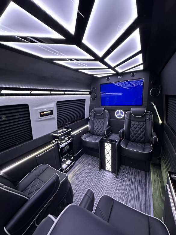 2025 LimoLand  Mercedes-Benz Sprinter  CEO SUV Mobile Office