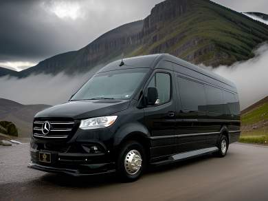 2024 Global Motor Coach Mercedes-Benz Sprinter 3 Seat Limousine Party Bus