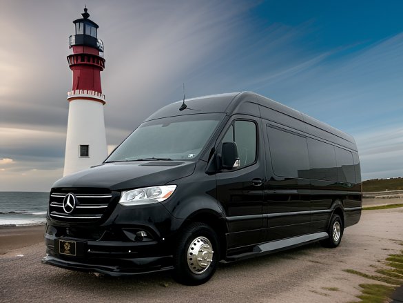 2024 Global Motor Coach Mercedes-Benz Sprinter Double J Limousine Party Bus