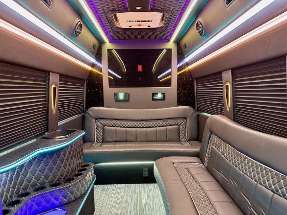 2023 Global Motor Coach Ford Transit Limousine