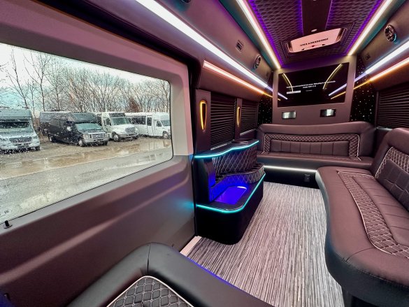 2023 Global Motor Coach Ford Transit Limousine