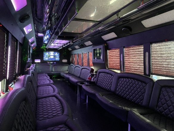 2016 Tiffany Coachbuilders Ford F-750 Limo Bus