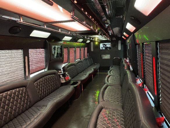 2016 Tiffany Coachbuilders Ford F-750 Limo Bus