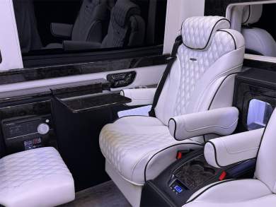 Auto Elite Road Liner Limousine Maybach Trim Air Ride Genuine Leather Full Powered Seats