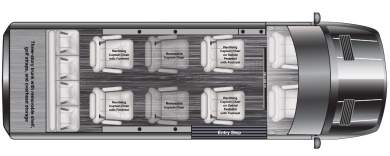 2024 Transformer 10 - 12 Passengers Auto Elite Mercedes-Benz Sprinter