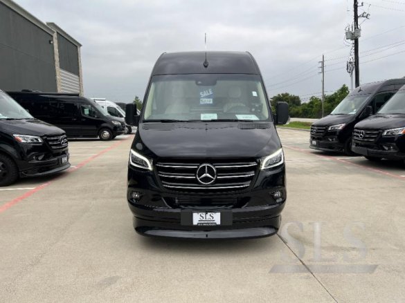 2025 Mercedes-Benz Class Dual Bench 10 Passenger with Full Partition #13800