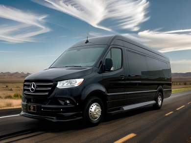 New 2023 Global Motor Coach Mercedes-Benz Sprinter Shuttle