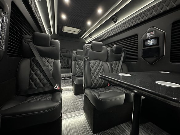 New 2023 Global Motor Coach Mercedes-Benz Sprinter Shuttle