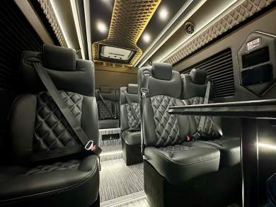 New 2023 Global Motor Coach Mercedes-Benz Sprinter Shuttle