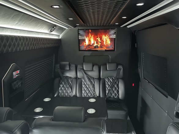 New 2023 Global Motor Coach Mercedes-Benz Sprinter Shuttle