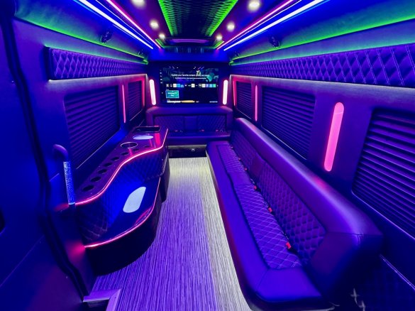2024 Mercedes-Benz Sprinter Party Bus Limousine Limo Bus for Sale in Erie, PA - Photo 3