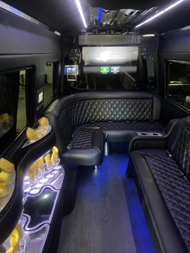 2015 Grech Mercedes-Benz 170 3500 Ext Limousine Interior Sprinter