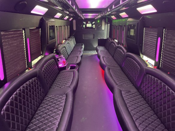 2016 Tiffany Coachbuilders Ford F-750 Limo Bus