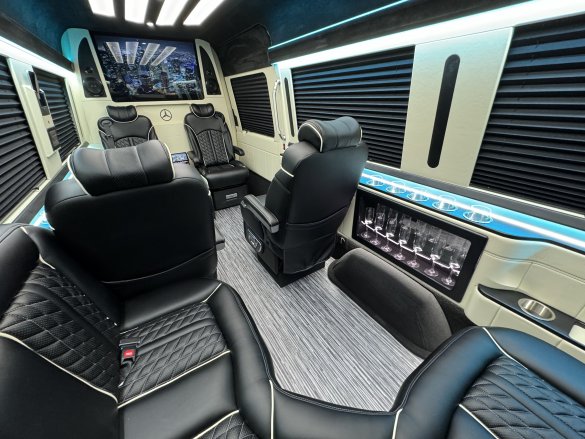 2024 First Class Customs, Inc. Mercedes-Benz CEO Private Class - Club J Sprinter