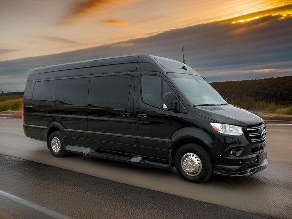 NEW 2023 Global Motor Coach Mercedes-Benz Sprinter Shuttle