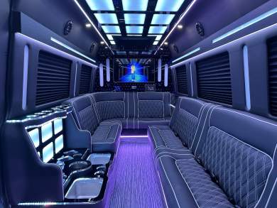 2024 Global Motor Coach Mercedes-Benz Sprinter 3500 Double J Limousine