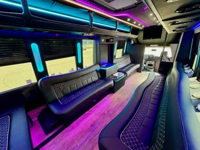 2017 Global Motor Coach Ford E450 Limo Party Bus