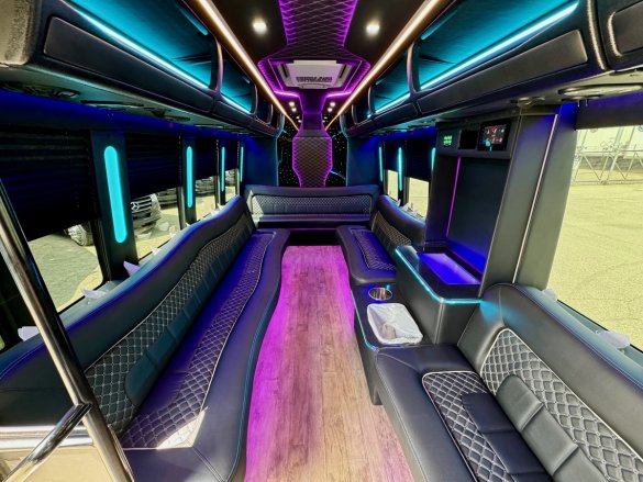 2017 Global Motor Coach Ford E450 Limo Party Bus