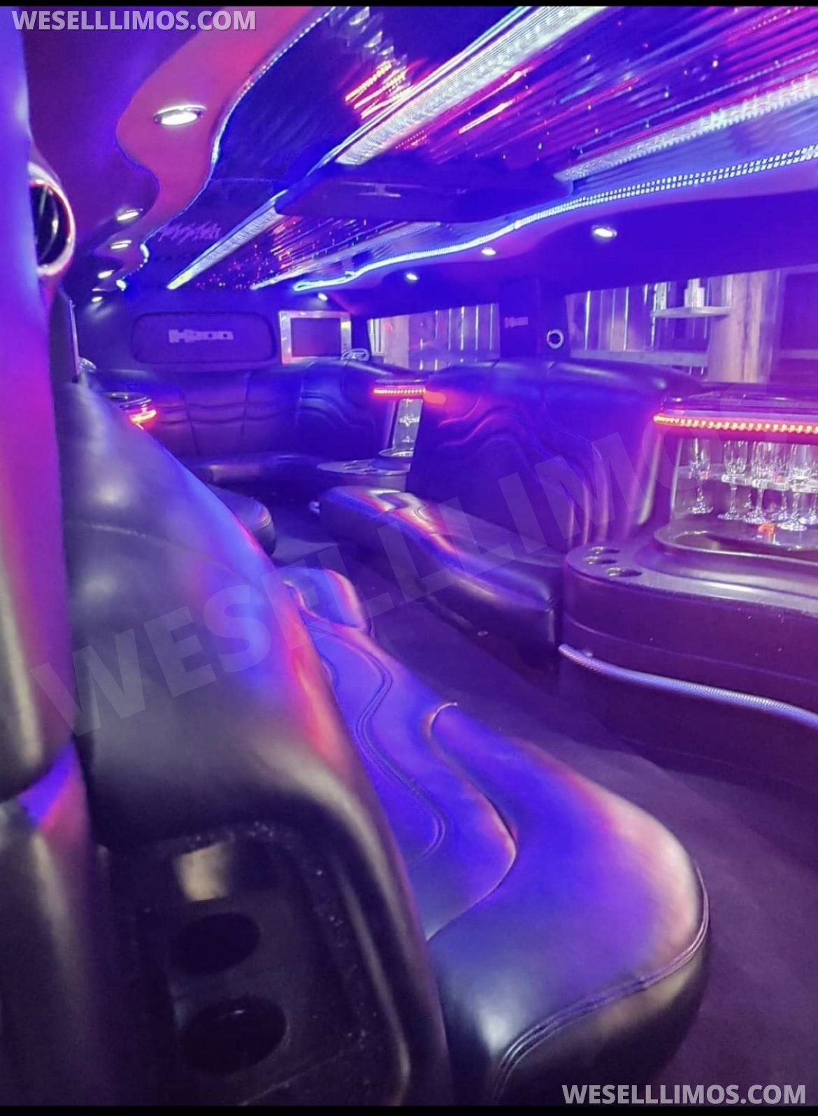 2007 Hummer H2 Stretch Limousine By Krystal Limousine Builder (202)650-2082 - Photo 4