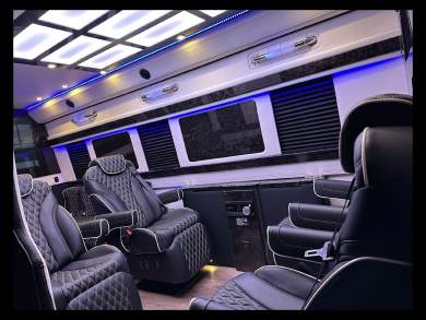 New B6 Armored Road Liner Limousine Bulletproof Auto Elite Mercedes-Benz Sprinter