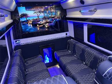 New B6 Armored Road Liner Limousine Bulletproof Auto Elite Mercedes-Benz Sprinter