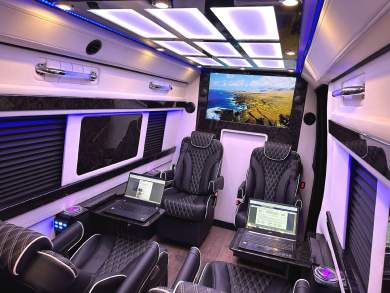 New B6 Armored Road Liner Limousine Bulletproof Auto Elite Mercedes-Benz Sprinter