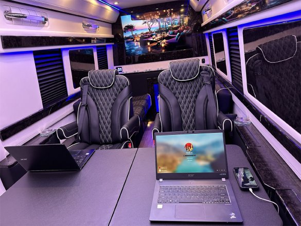 New B6 Armored Road Liner Limousine Bulletproof Auto Elite Mercedes-Benz Sprinter