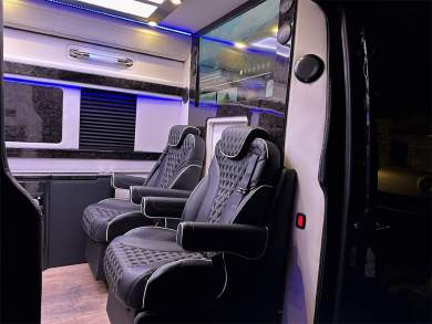 New B6 Armored Road Liner Limousine Bulletproof Auto Elite Mercedes-Benz Sprinter