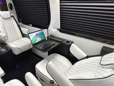 2025 Eco Revolution Limousine with Air Ride Suspension Auto Elite Mercedes-Benz Sprinter