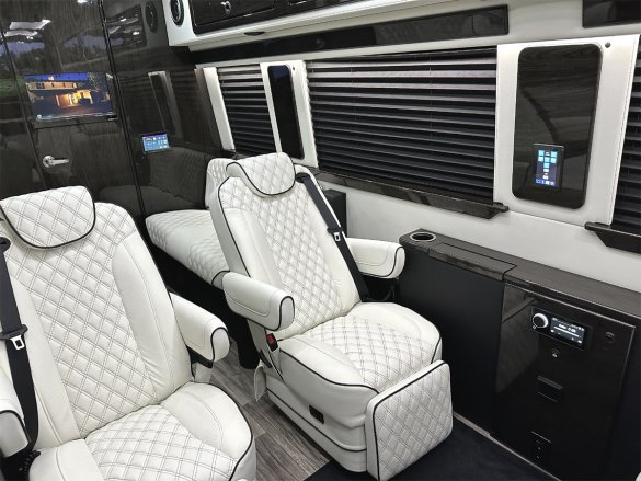 2025 Eco Revolution Limousine with Air Ride Suspension Auto Elite Mercedes-Benz Sprinter