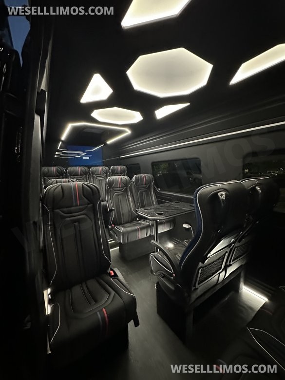 2024 Deluxe Sprinter Van - 15 Seater with Huge Luggage Space